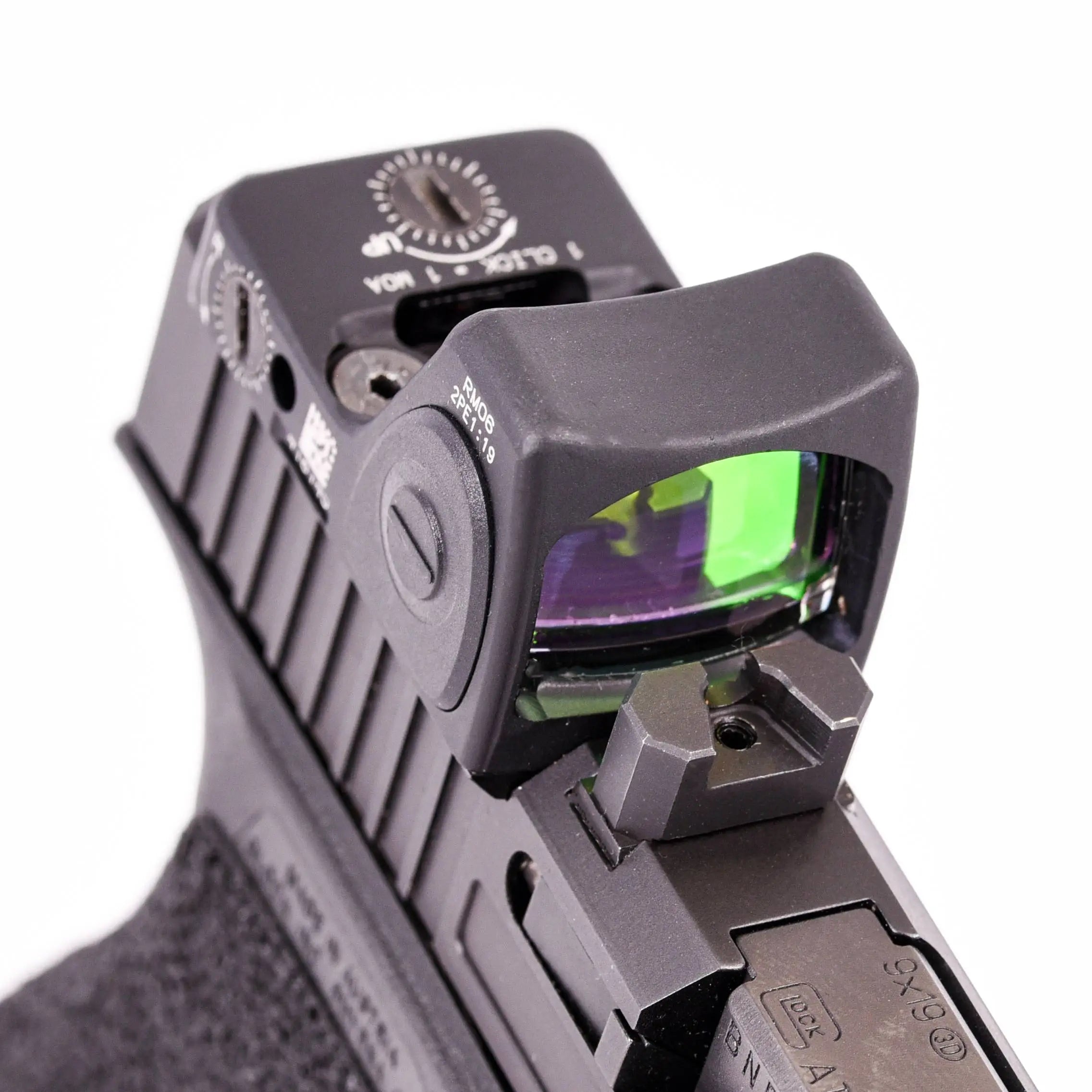RDS BACK UP SIGHTS FOR GLOCK 10/15 YARD ZERO