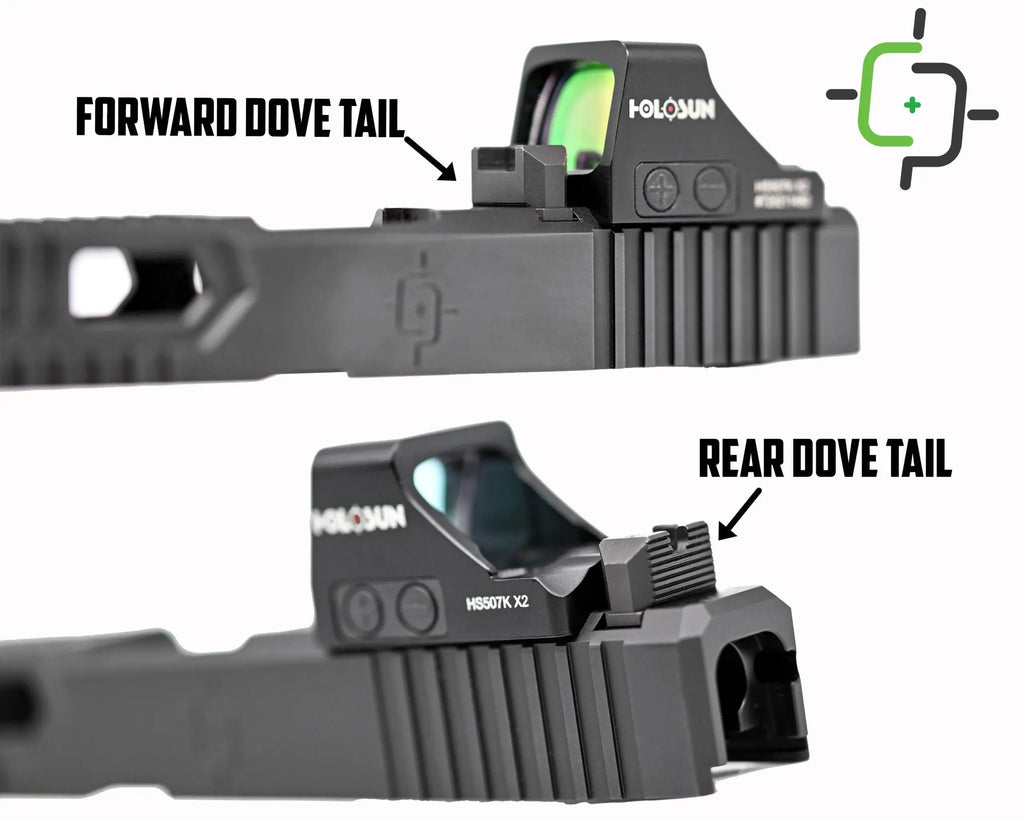 RDS BACK UP SIGHTS FOR GLOCK 10/15 YARD ZERO