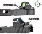 RDS BACK UP SIGHTS FOR GLOCK 10/15 YARD ZERO