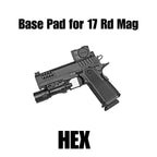 BASE PADS FOR STACCATO 17RD / 126MM MAGAZINES