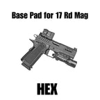 BASE PADS FOR STACCATO 17RD / 126MM MAGAZINES