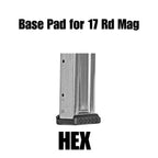 BASE PADS FOR STACCATO 17RD / 126MM MAGAZINES