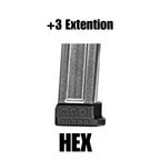 +3 EXTENSION FOR SPRINGFIELD PRODIGY 17 ROUND / 126MM MAGAZINES