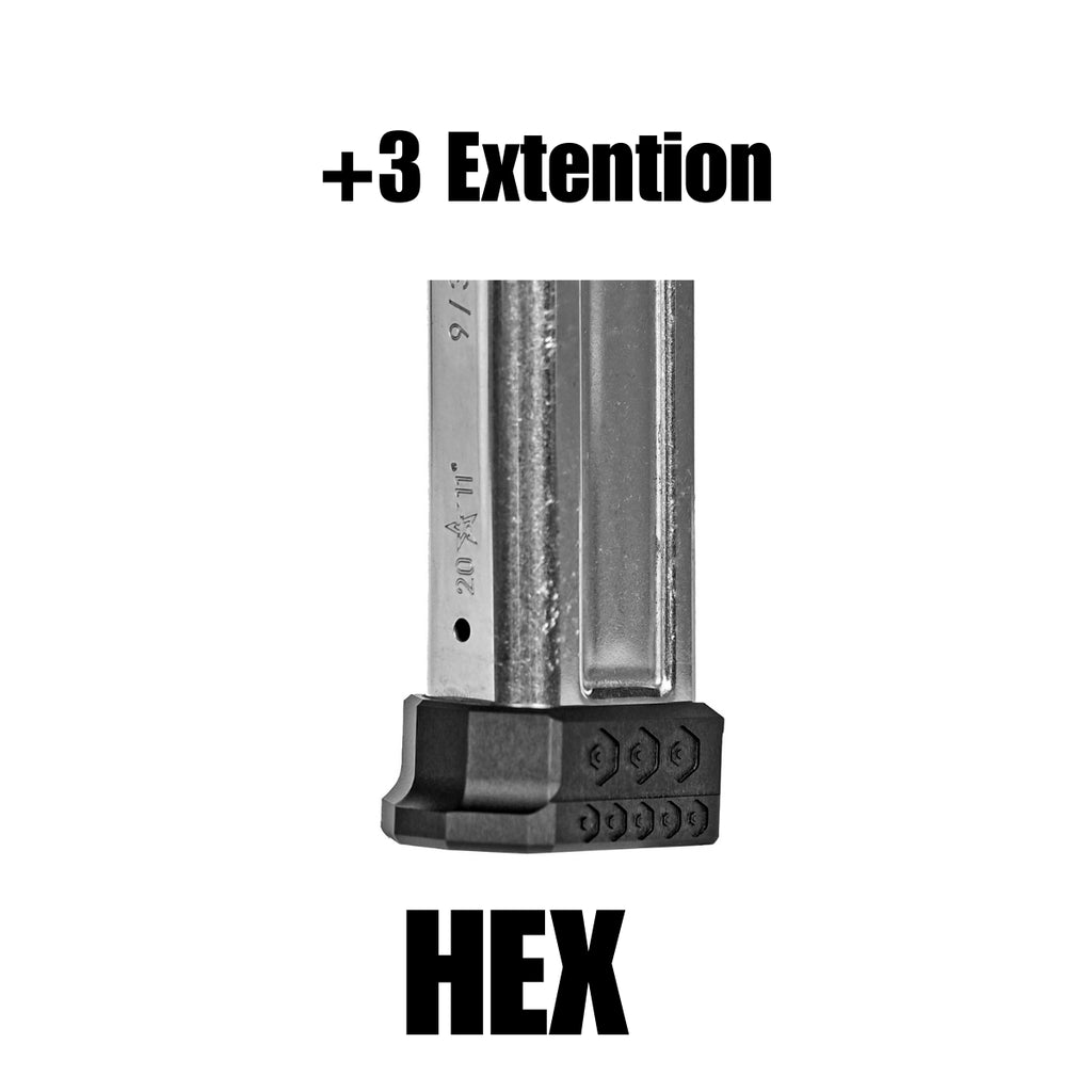 +3 EXTENSION FOR SPRINGFIELD PRODIGY 17 ROUND / 126MM MAGAZINES