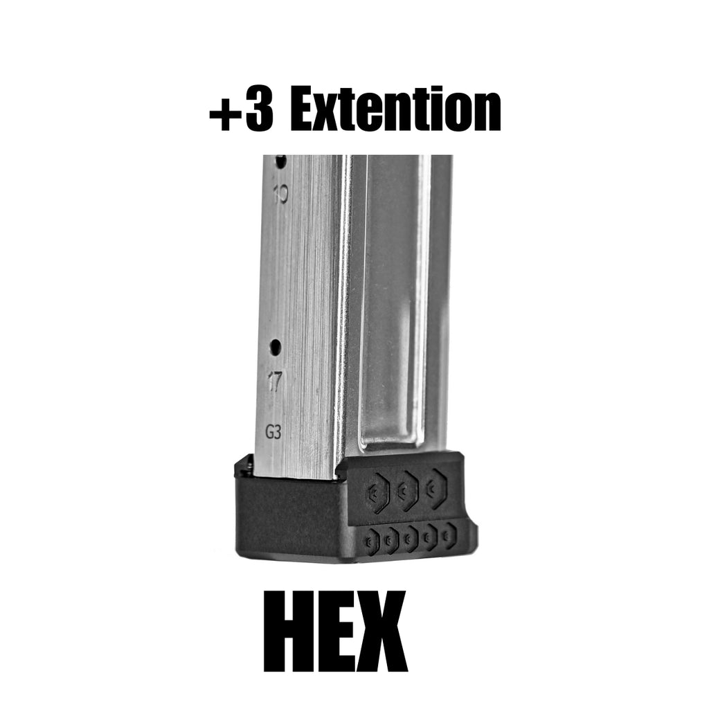 +3 EXTENSION FOR SPRINGFIELD PRODIGY 17 ROUND / 126MM MAGAZINES