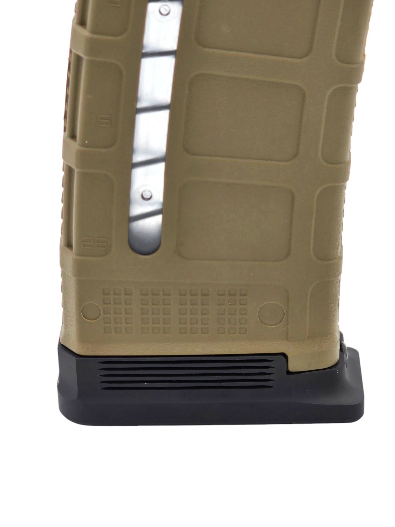 +2 MAGAZINE EXTENSIONS FOR MAGPUL P-MAG AR MAGAZINES