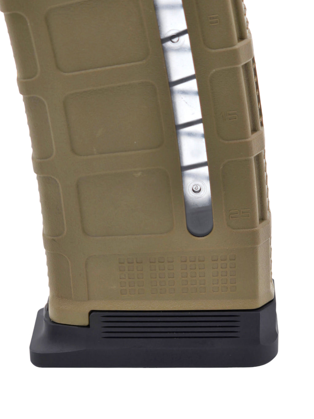 +2 MAGAZINE EXTENSIONS FOR MAGPUL P-MAG AR MAGAZINES