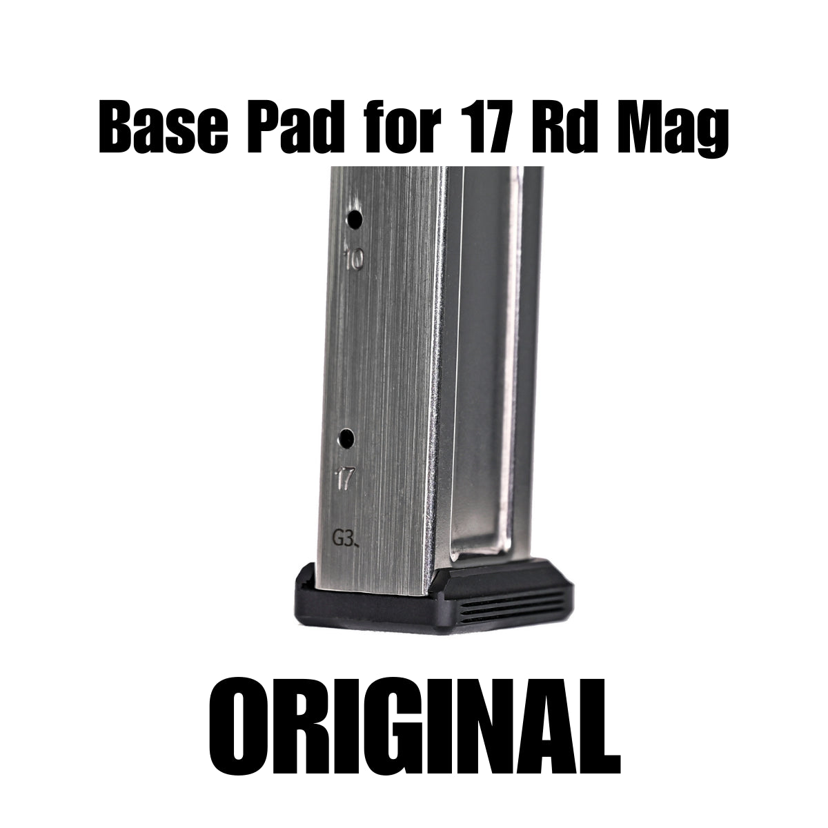 BASE PADS FOR STACCATO 17RD / 126MM MAGAZINES