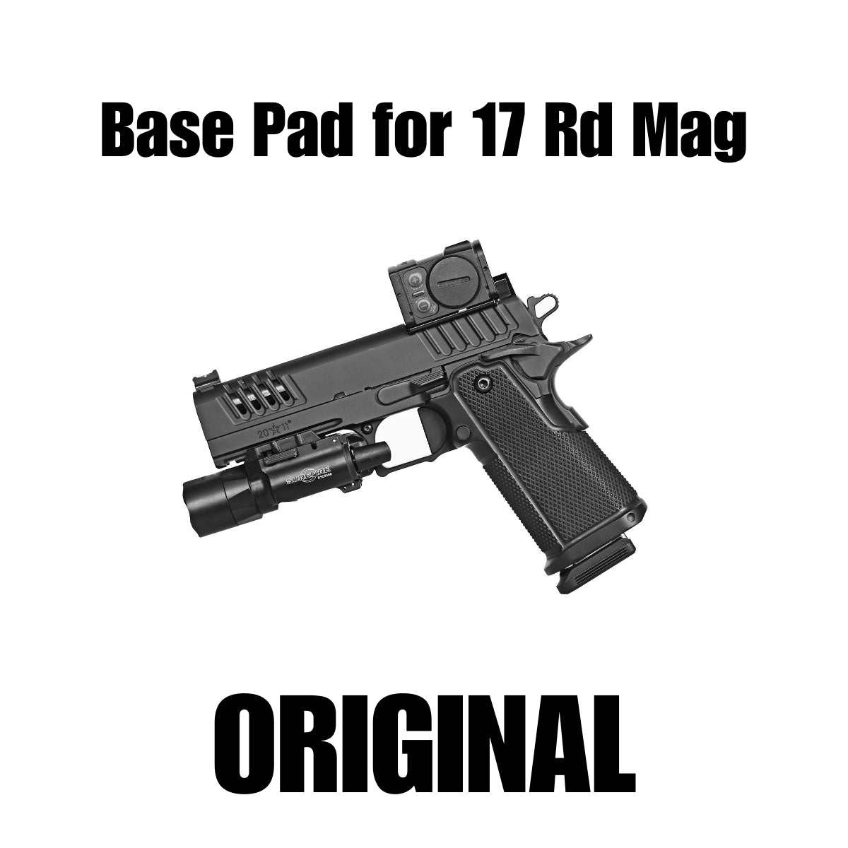 BASE PADS FOR SPRINGFIELD PRODIGY 17RD / 126MM MAGAZINES