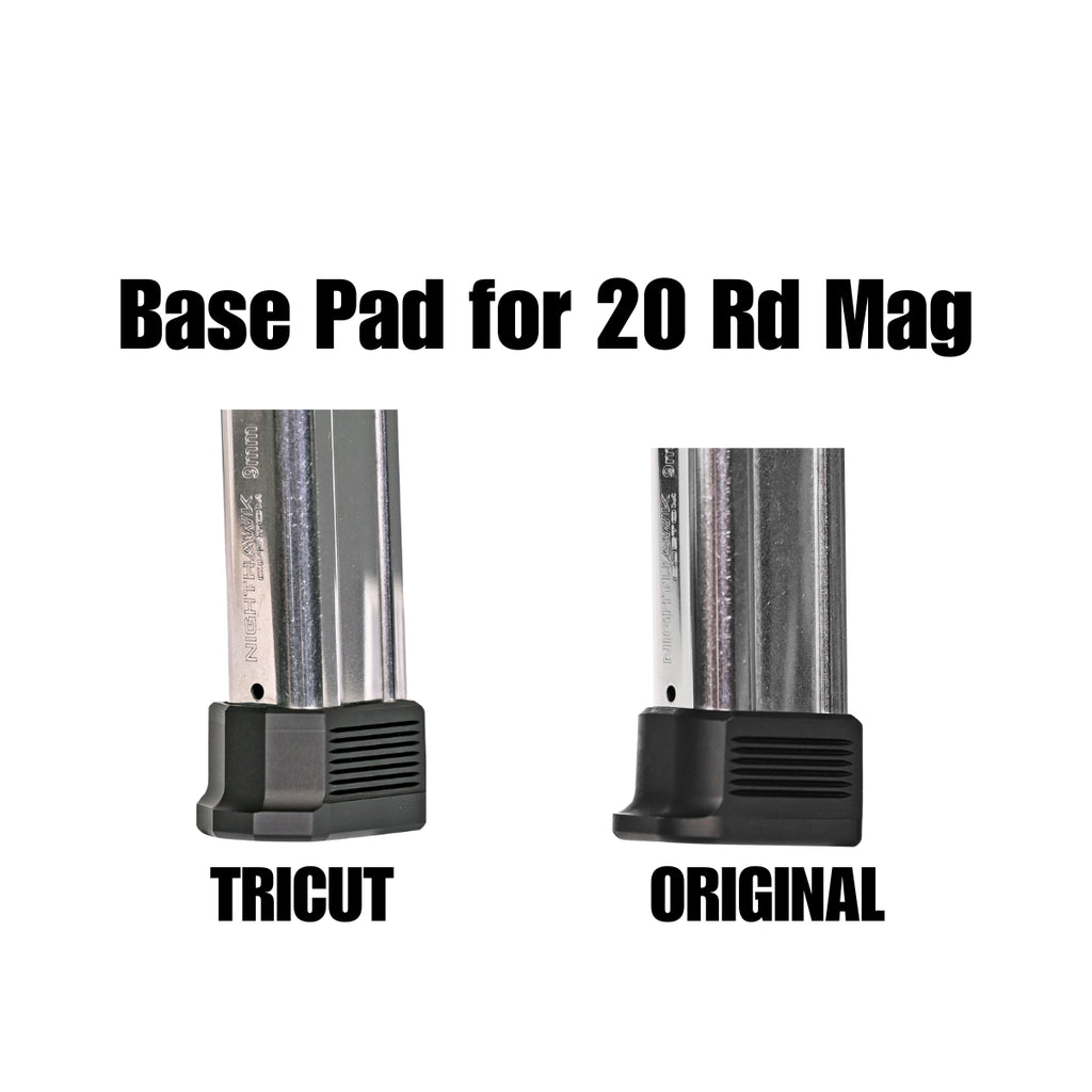 BASE PADS FOR STACCATO 20RD / 140MM MAGAZINES