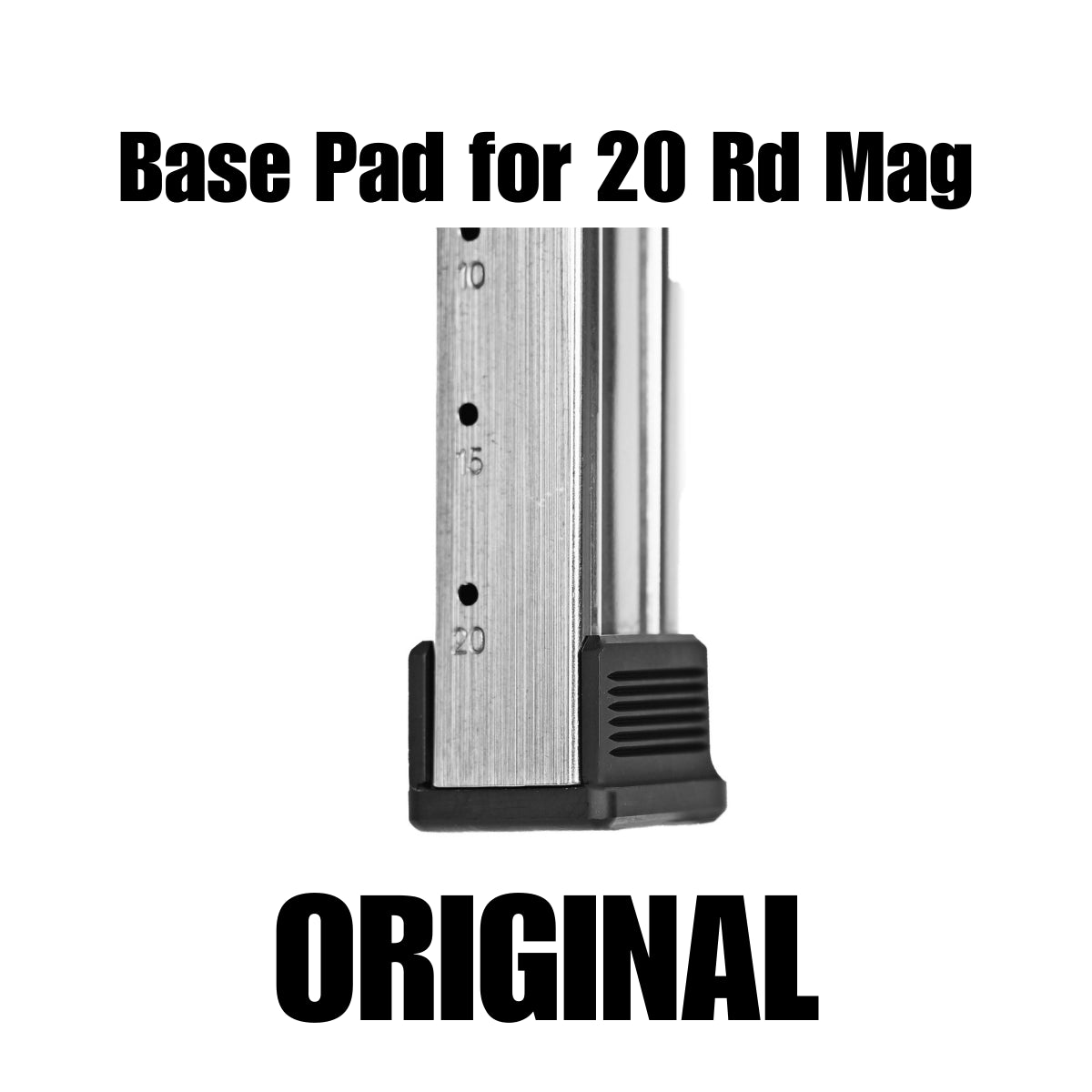 BASE PADS FOR SPRINGFIELD PRODIGY 20RD / 140MM MAGAZINES