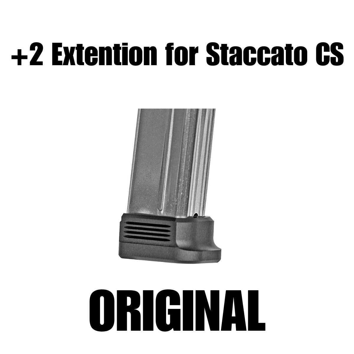Gen 2   +2 EXTENSION FOR STACCATO CS MAGAZINES