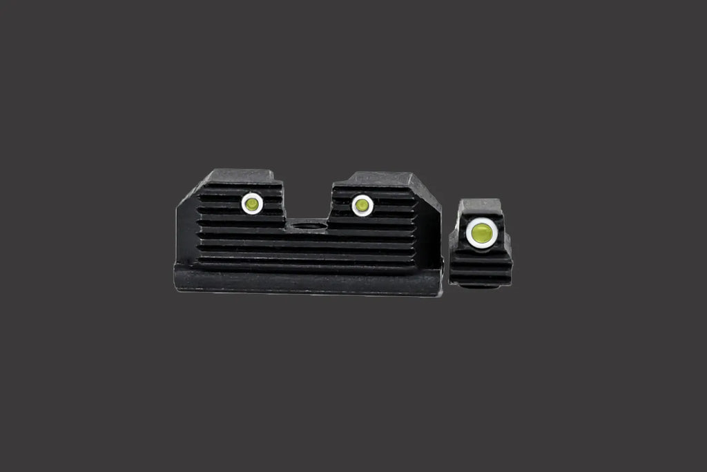 PRECISION CARRY CLASSIC WHITE TRITIUM SIGHTS FOR GLOCK