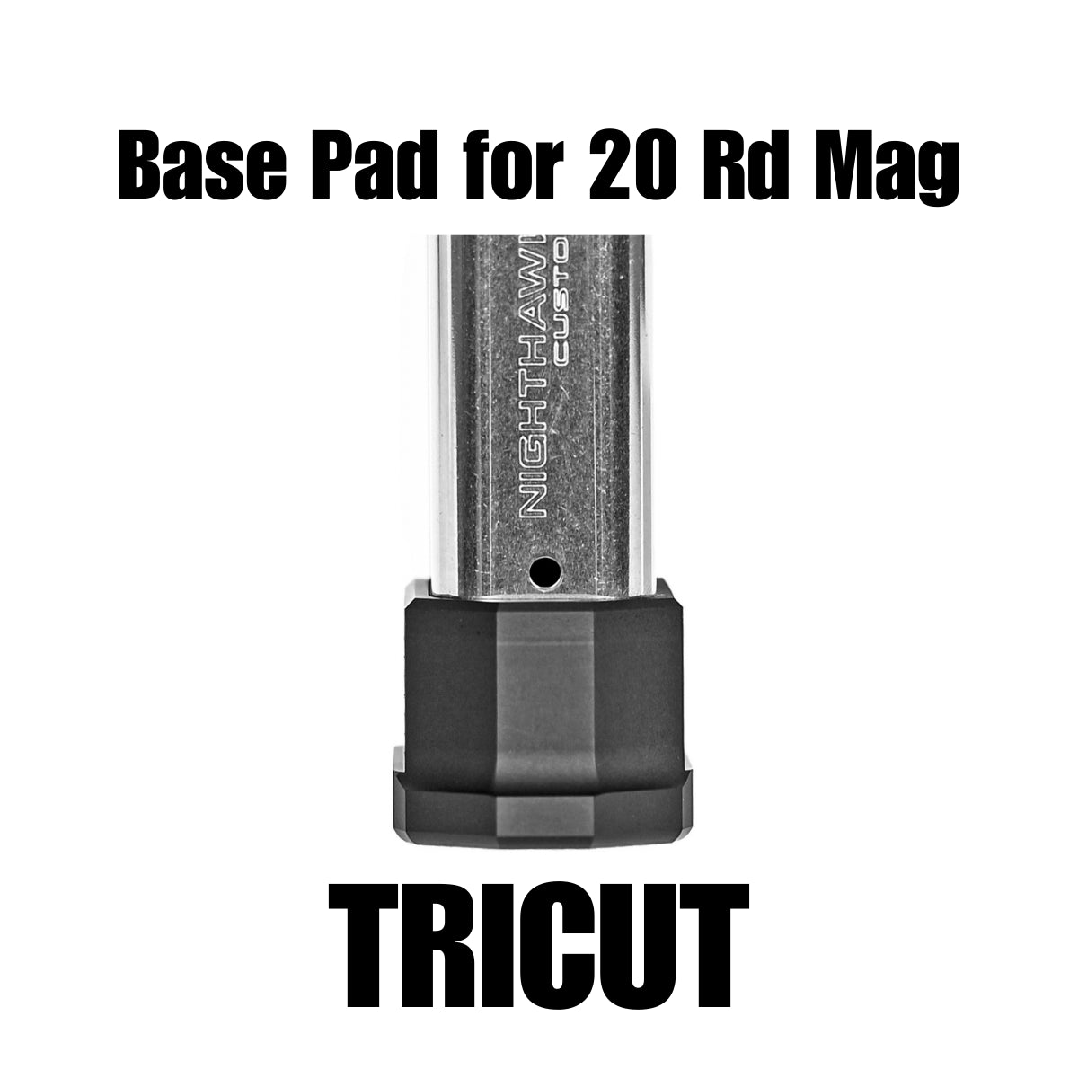 BASE PADS FOR STACCATO 20RD / 140MM MAGAZINES