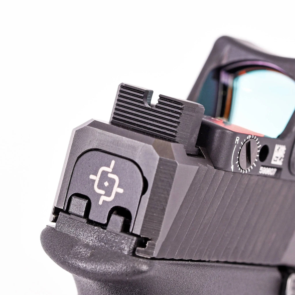 Front Sight Rds Rear Sight RDS BACK UP SIGHTS FOR GLOCK - 20/25 YARD ZERO – Continuous Precision